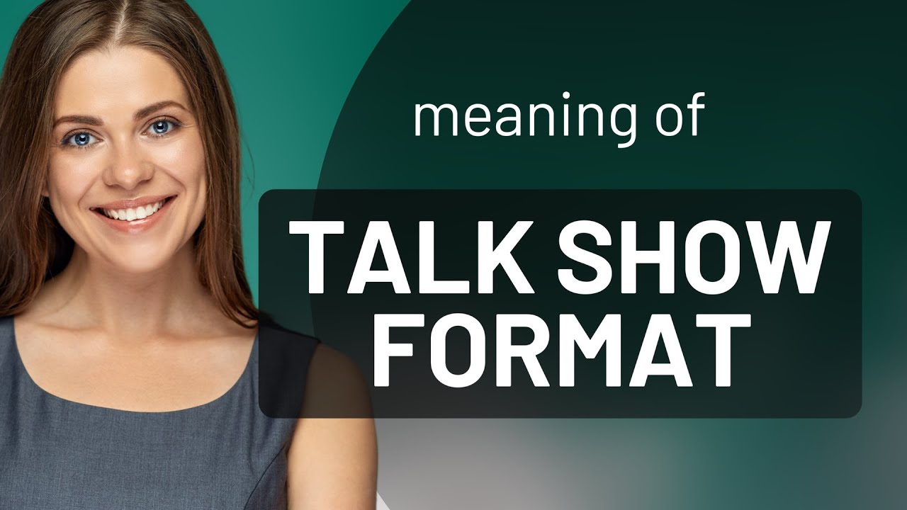 Exploring the Talk Show Format: A Journey Through Engaging Conversations
