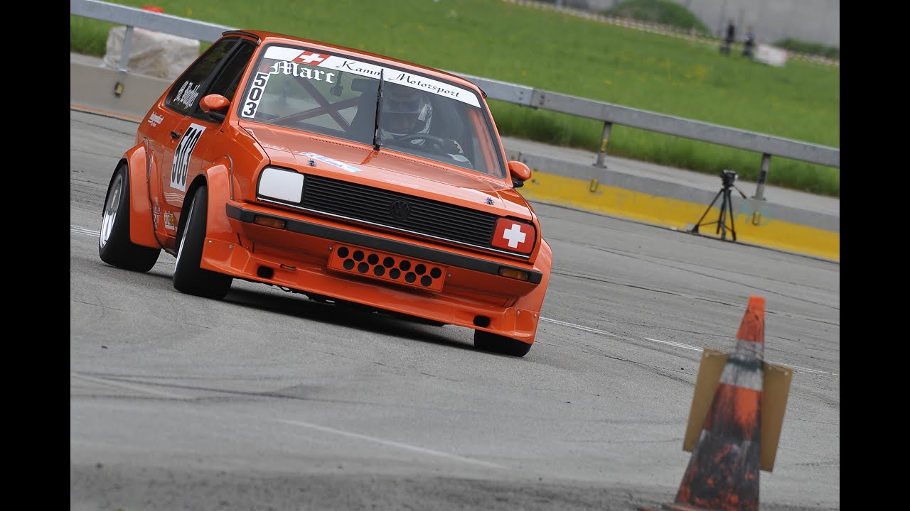 Marc Buchser VW Polo 1400 Slalom Interlaken 2015