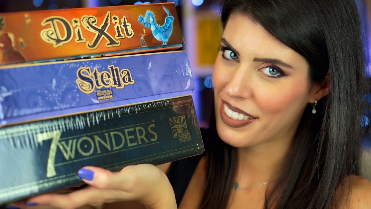 ASMR ita - 🎲 IL NEGOZIO di GIOCHI DA TAVOLO più RILASSANTE • ROLEPLAY ft. Asmodee