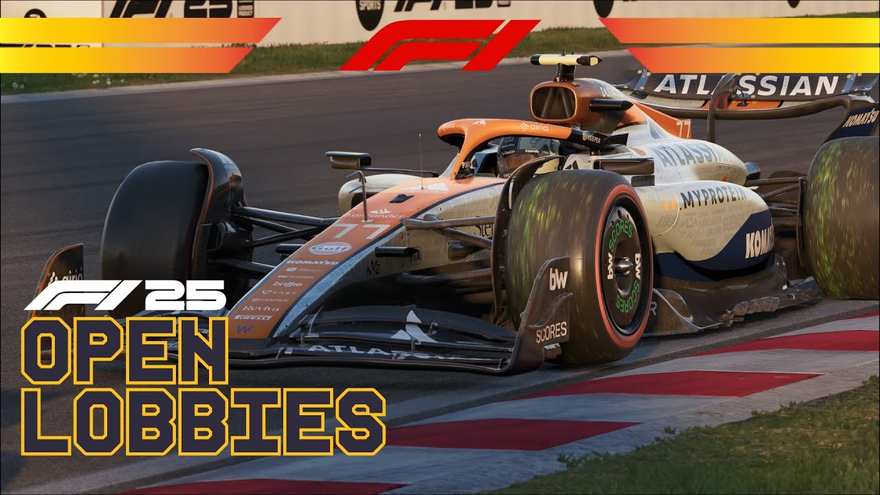 OPEN LOBBIES F1 25 ESPECIAL LIVERY WILLIAMS RACING GULF |  H ESPORTS FAMILY
