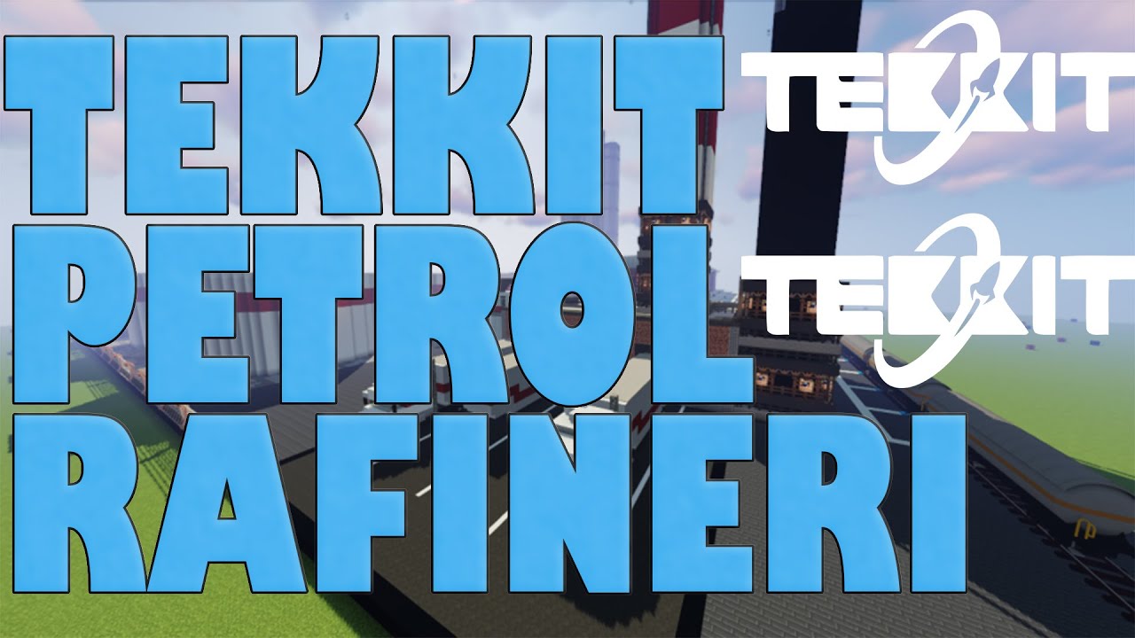 Minecraft Tekkit Petrol Rafineri | Petrol Çıkarma | Petrol İşleme | BENZİN !!!