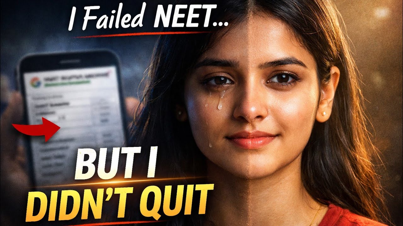 How l Deal with my NEET Failure 😥