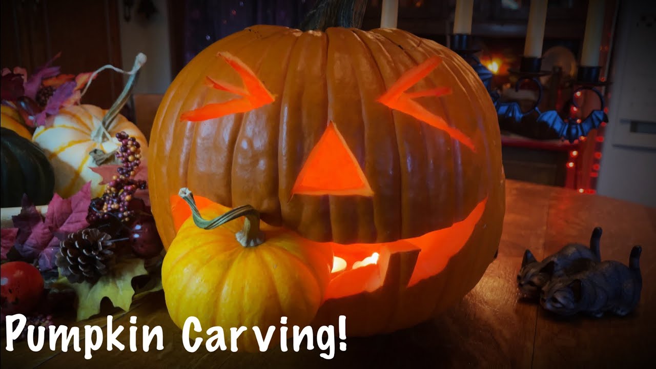 ASMR Pumpkin Carving! (Soft Spoken only) Trying a new thing.