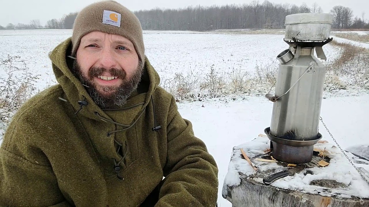 Kelly Kettle Pot Support   Water Boil Experiment
