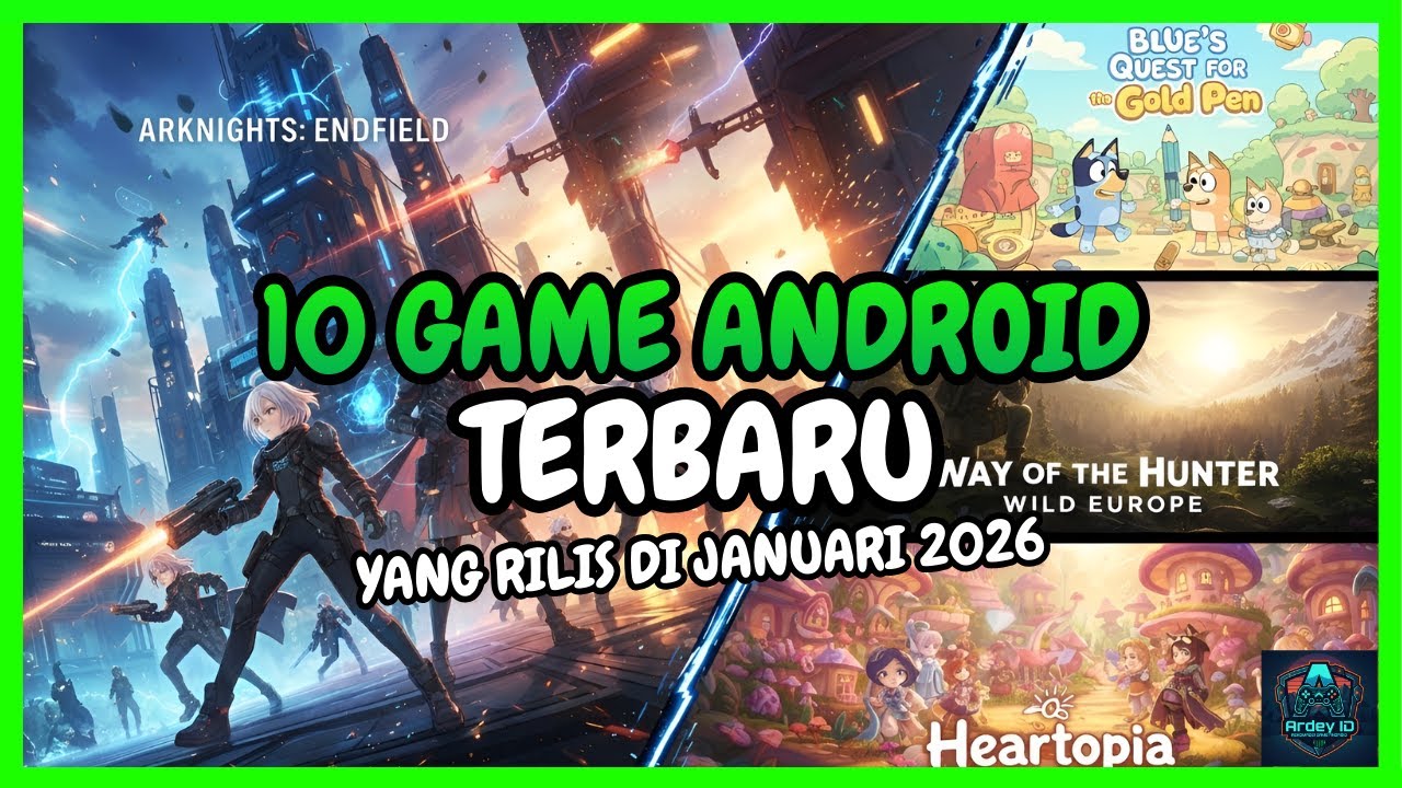 10 Game Android TERBARU yang rilis di Januari 2026 !!