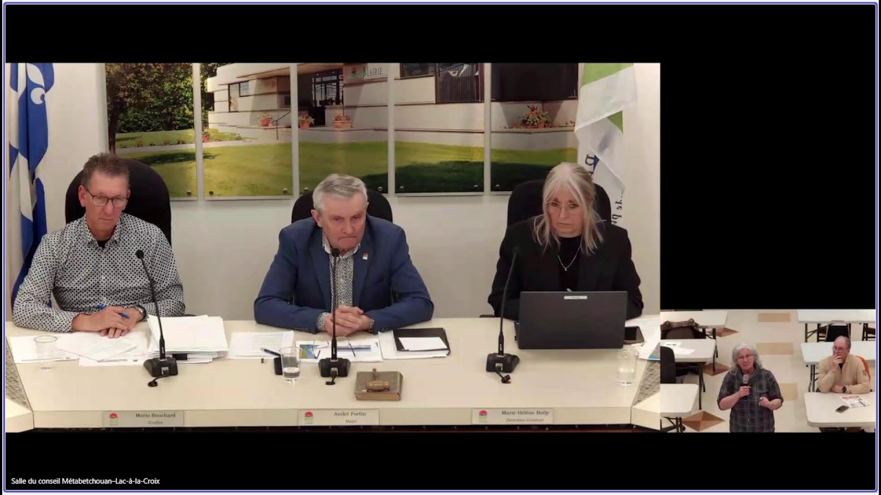 Séance ordinaire du conseil municipal | 2 mars 2026