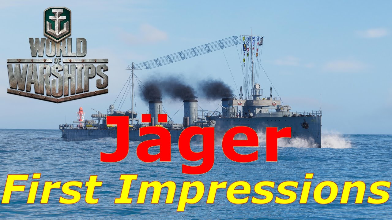 World of Warships-Jäger: первые впечатления: эта штука просто БЕЗУМИЕ