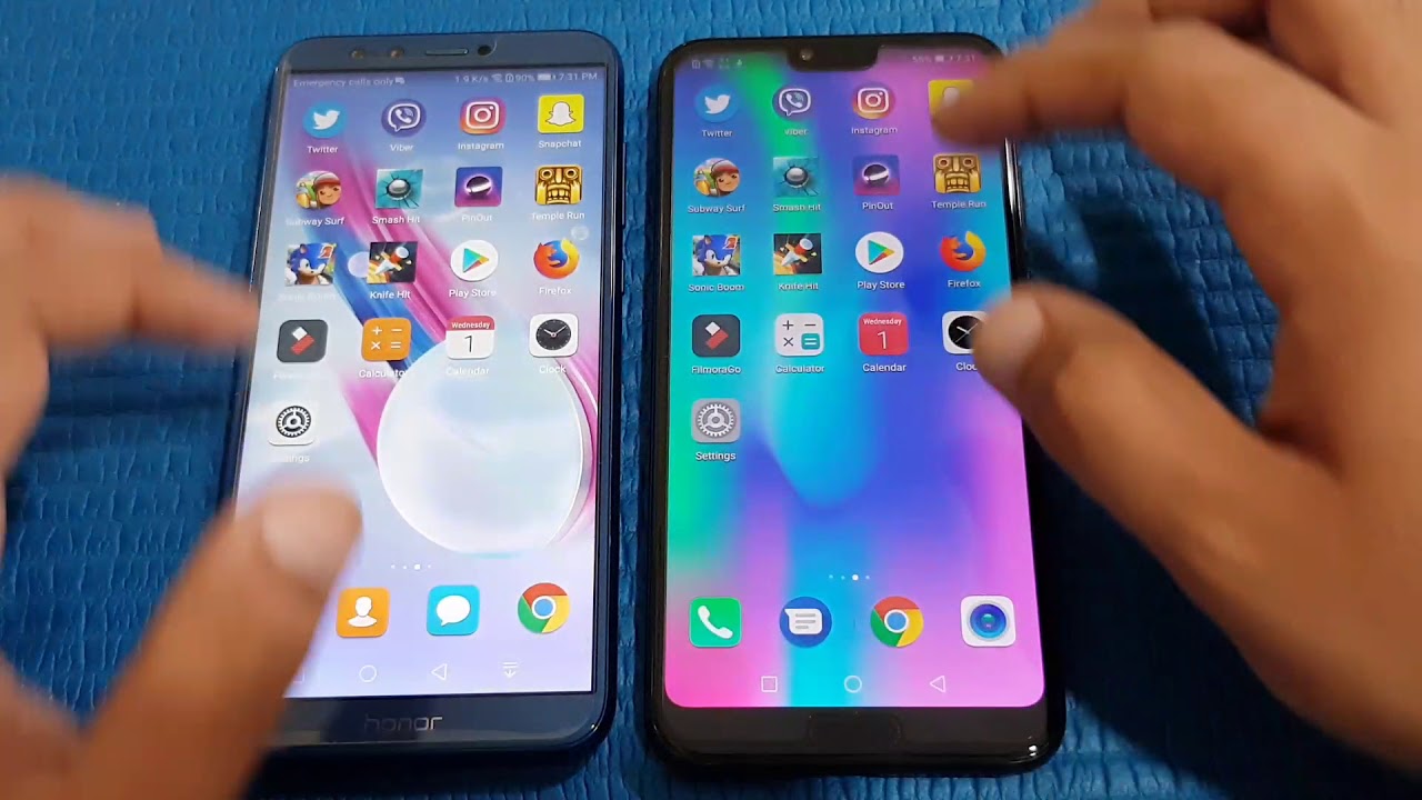 Honor 10 VS Honor 9 lite - Speed Test!!