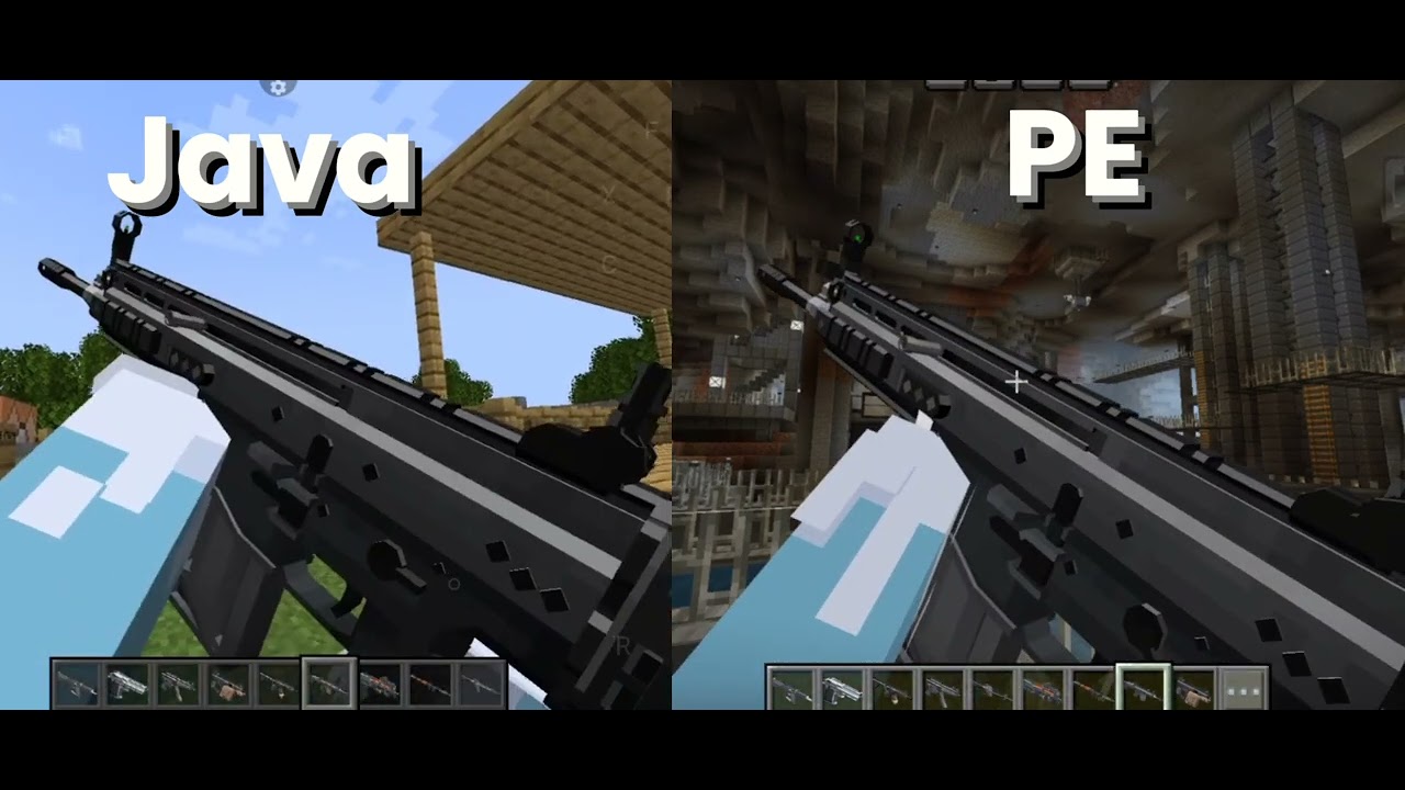 Tacz mod Java vs Bedrock