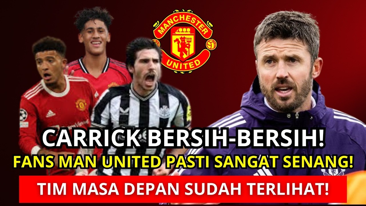 MU TRANSFER NEWS❗Langkah Nekat Carrick Bikin EPL Geleng Kepala🔥