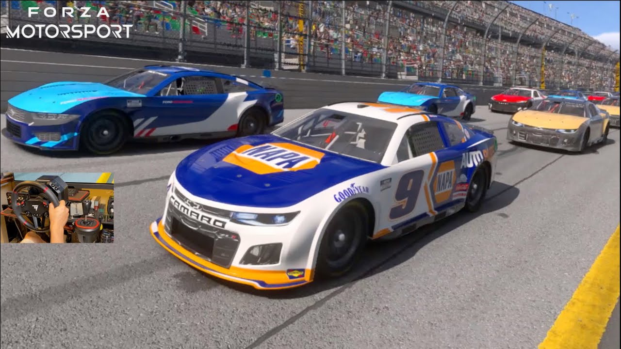 Forza Motorsport PC - Free NASCAR Update FIRST IMPRESSIONS Online FULL LOBBY