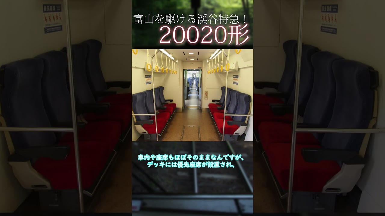 【名/迷列車で行こう#24】富山を駆ける峡谷特急！20020形「キャニオンエキスプレス」
