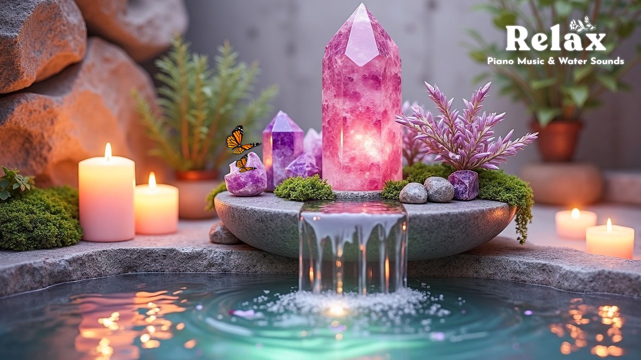 Instant Peace of Mind 🌿 Water Sounds & Relaxing Music, Anxiety Relief
