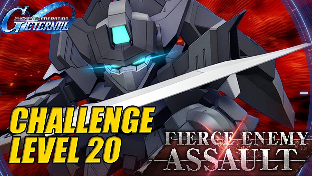 G-Xiphos Challenge Mode Level 20 | SD Gundam G Generation ETERNAL