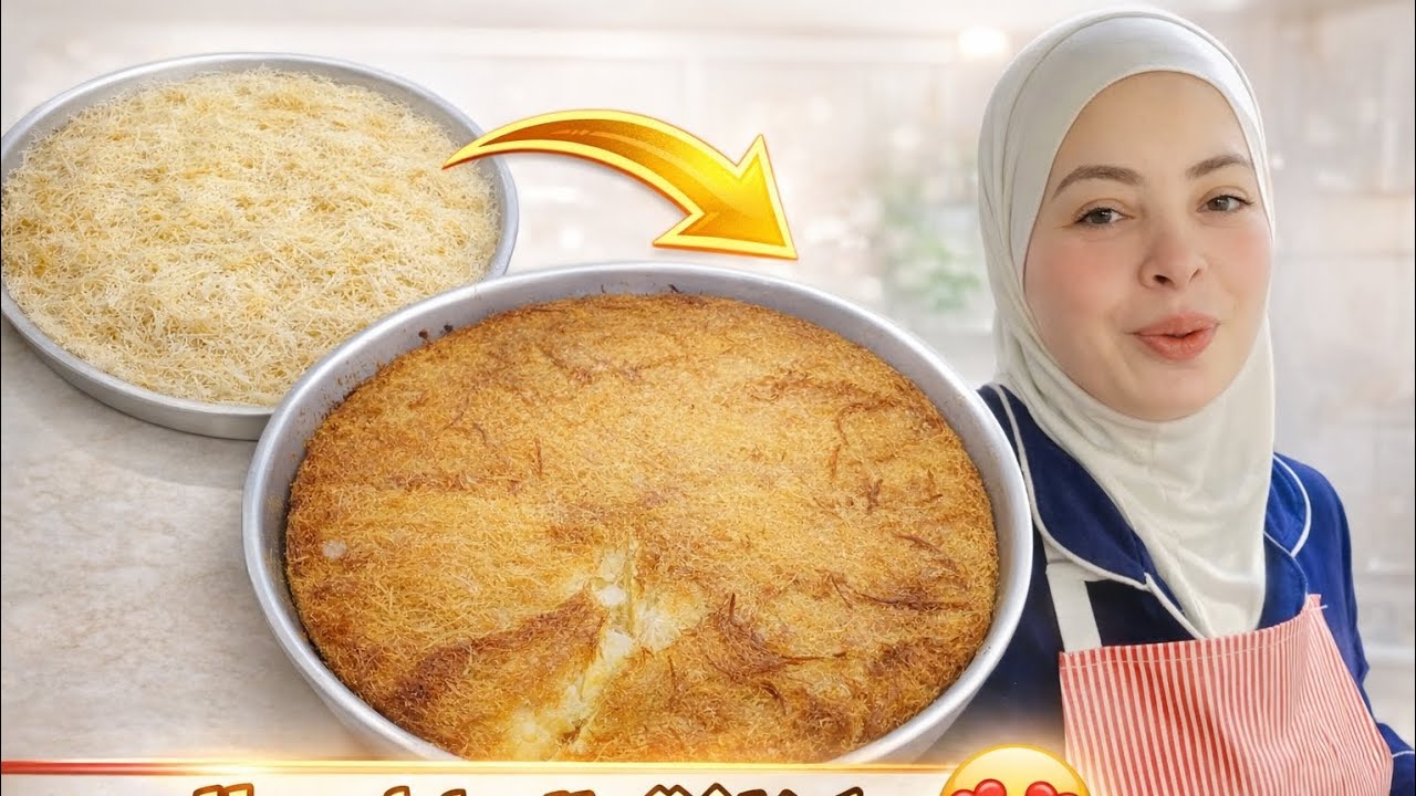 ألذ كنافة بالكسترد هتعمليها في 20 دقيقة 👌