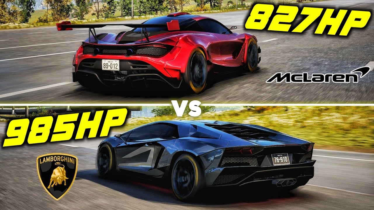 Max Tuned McLaren 720s vs Lamborghini Aventador | Carx Street PC Gameplay