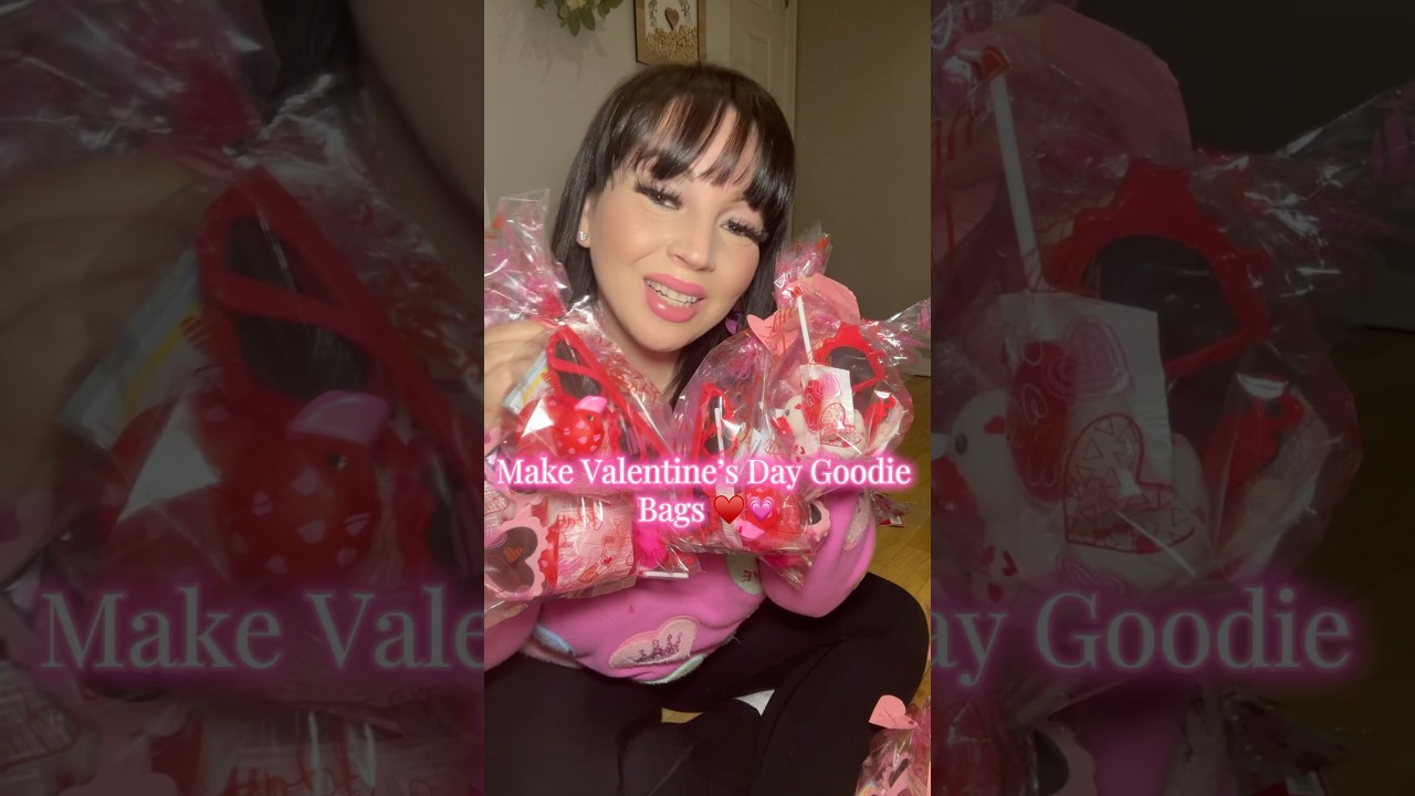 Valentine&rsquo;s goodie bags &hearts;️ #valentinesday #valentines #momlife #mother #preschool