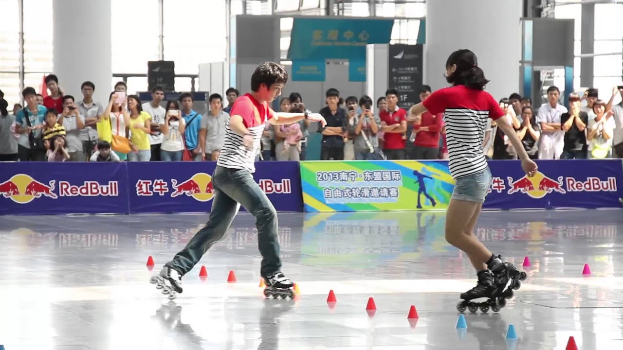유진성 YJS PYJ 2013 Nanning Slalom Open，Pair Slalom，Yu Jin Seong