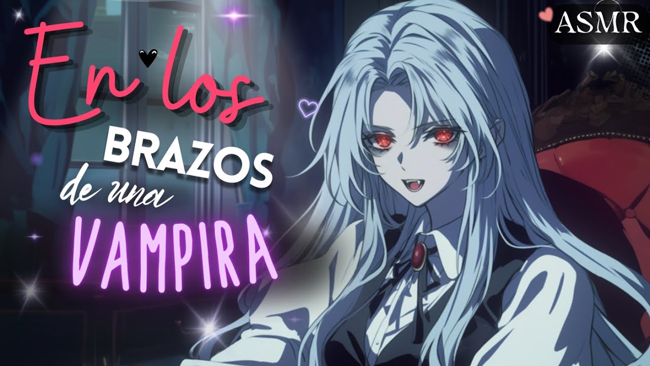 ASMR Roleplay: 💜 Vampira Protectora te Calma en la Noche 🩸
