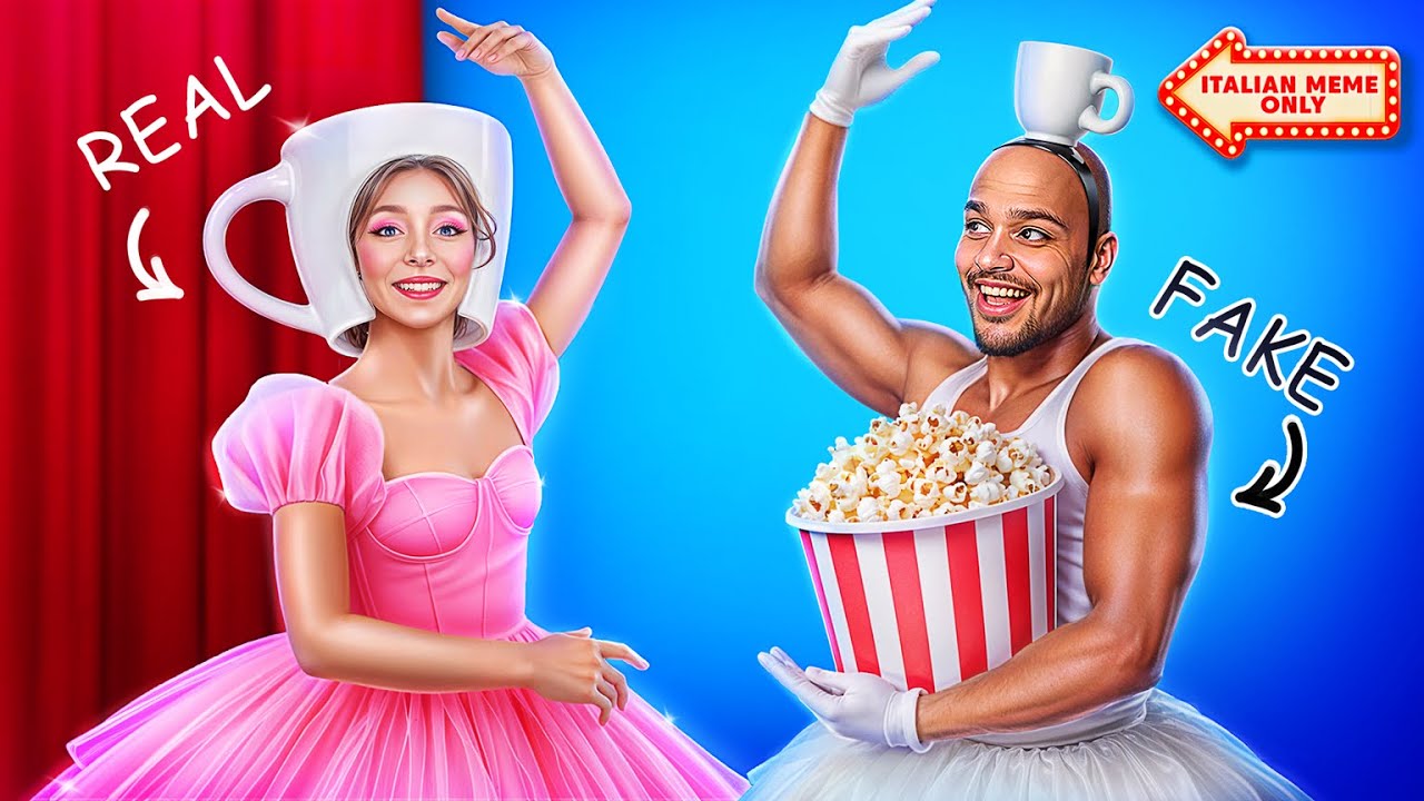 Meme Italiano Finto vs Vero! Chi Vincerà la Sfida di Intrufolarsi nel Film?