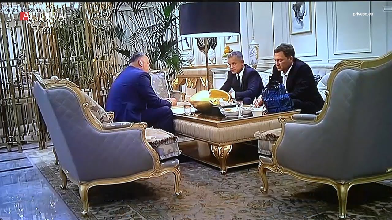 Dodon, la sfat cu Plahotniuc si Iaralov. EPISOD III