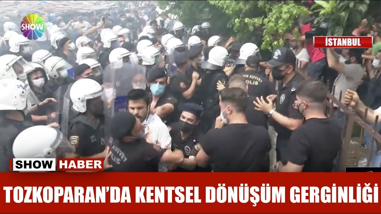 Tozkoparan'da kentsel dönüşüm gerginliği