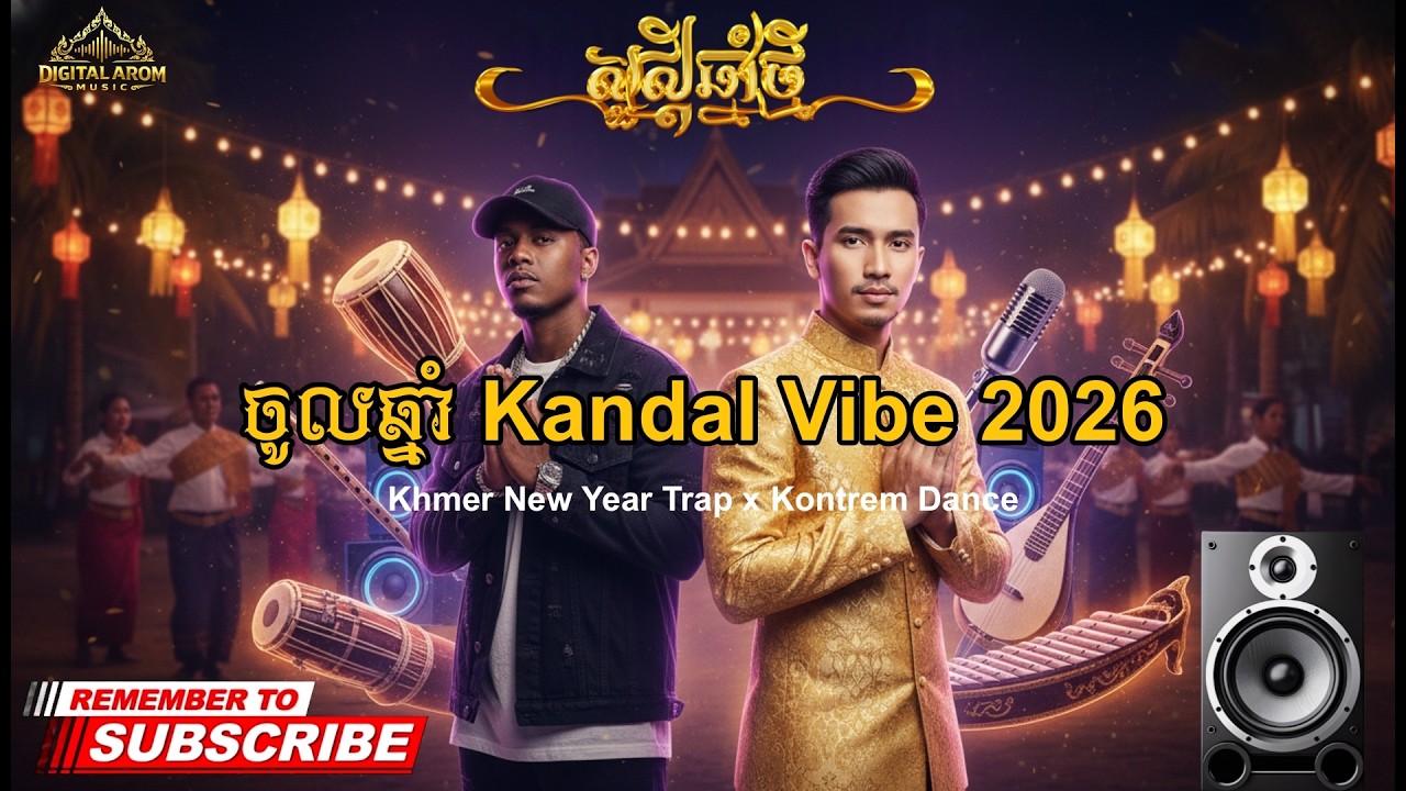 ចូលឆ្នាំ Kandal Vibe 2026 🔥 | Khmer New Year Trap x Kontrem Dance | Digital Arom Music