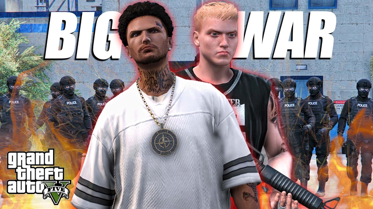 PENYERANGAN LSPD KE MARKAS TERSEMBUNYI DI LOS SANTOS!!! -GTA V ROLEPLAY
