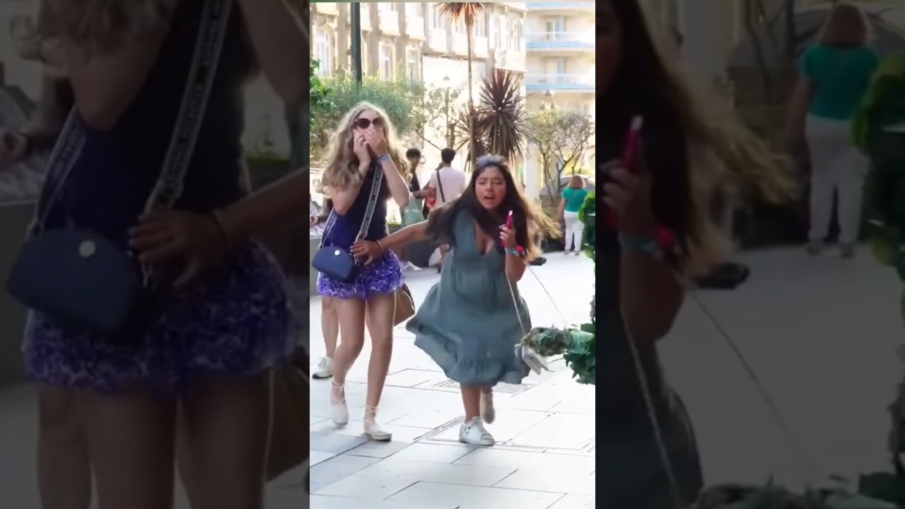 PRANK JALANN PALING GILA!Cewek Ini Teriak Smpai Smua Nengok!