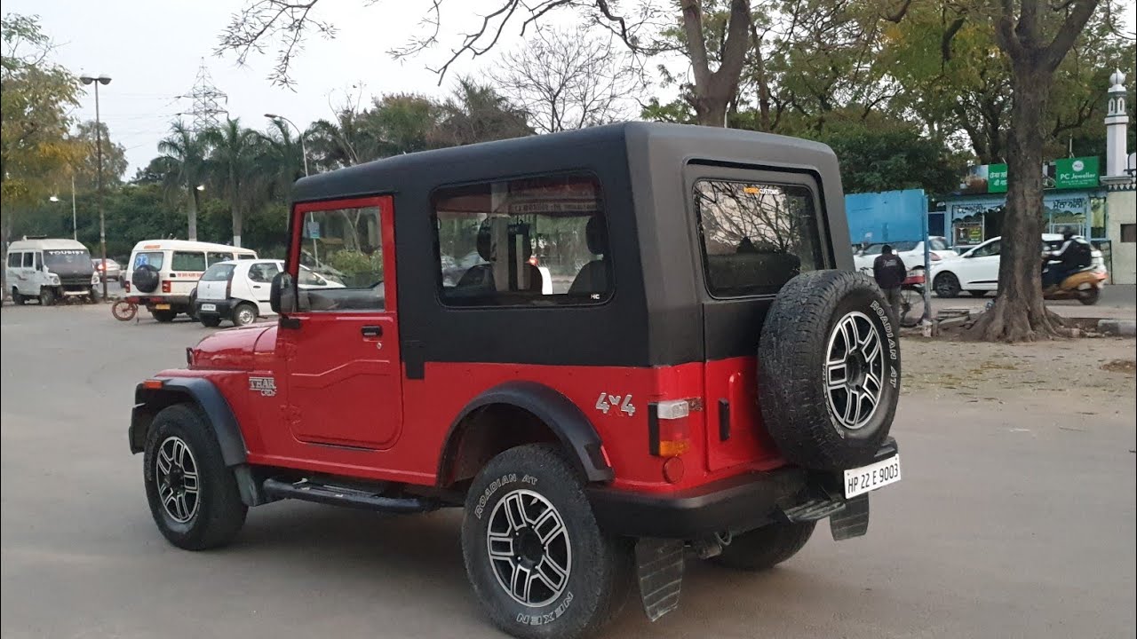 Mahindra THAR || METAL HARDTOP with Nappa leather interior