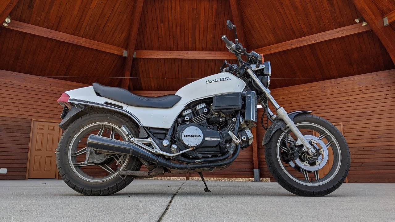 1984 Honda Sabre v45 700 Test Ride