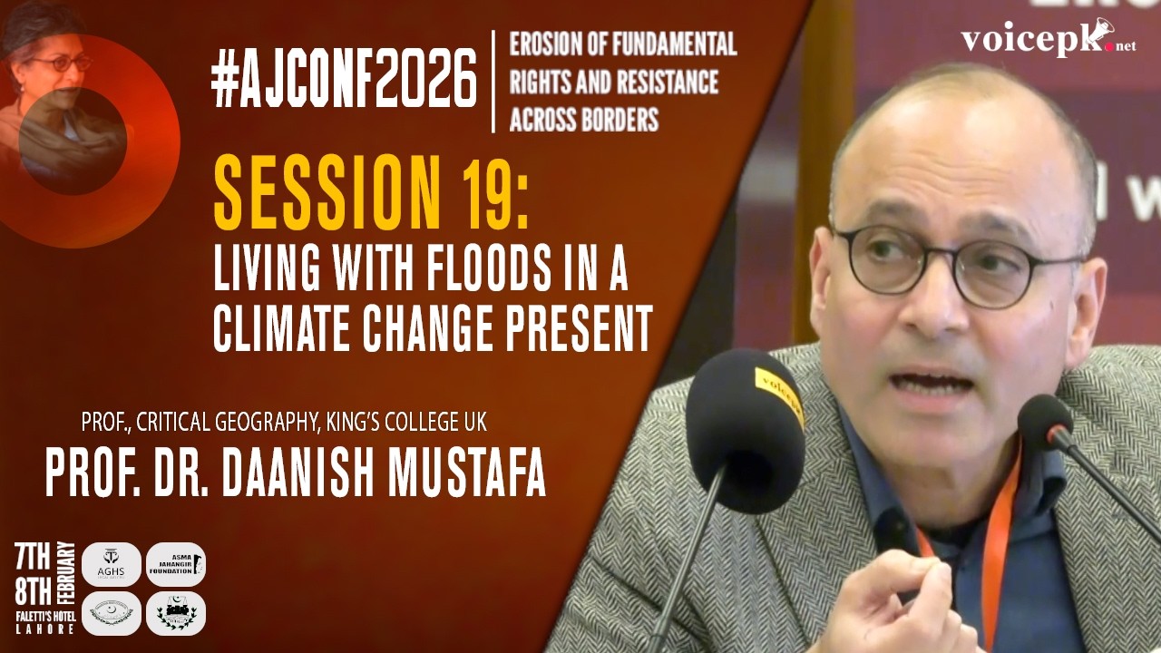 AJCONF 2026 | Session 19 | Prof. Dr. Daanish Mustafa | Prof., Critical Geography, King’s College UK
