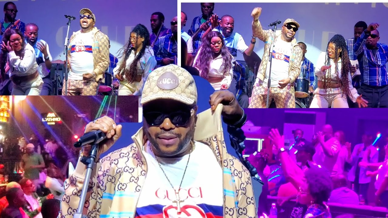 JB MPIANA - PAPA CHÉRI À CHANTER L'EXTRAIT DE 48H POUR FAIRE PLAISIR A LA DÉLÉGATION DU CAMEROUN 