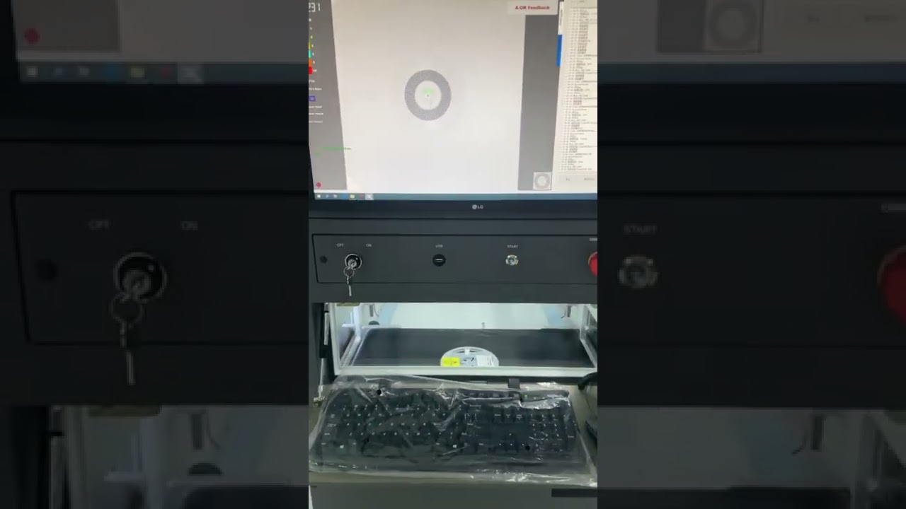 Inline X ray counter customer base installation video