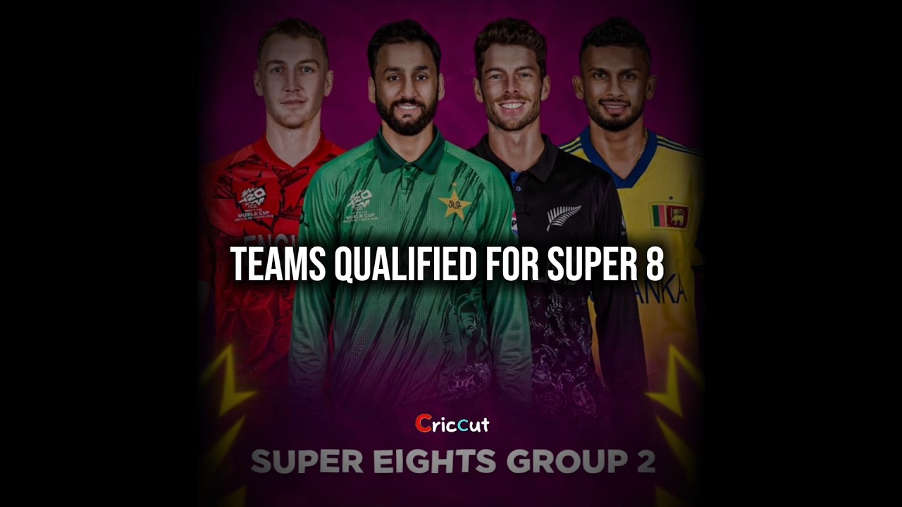Teams Qualified For Super 8 | T20 WC 2026 || CricCut #cricket #worldcup #teamindia #t20cricket