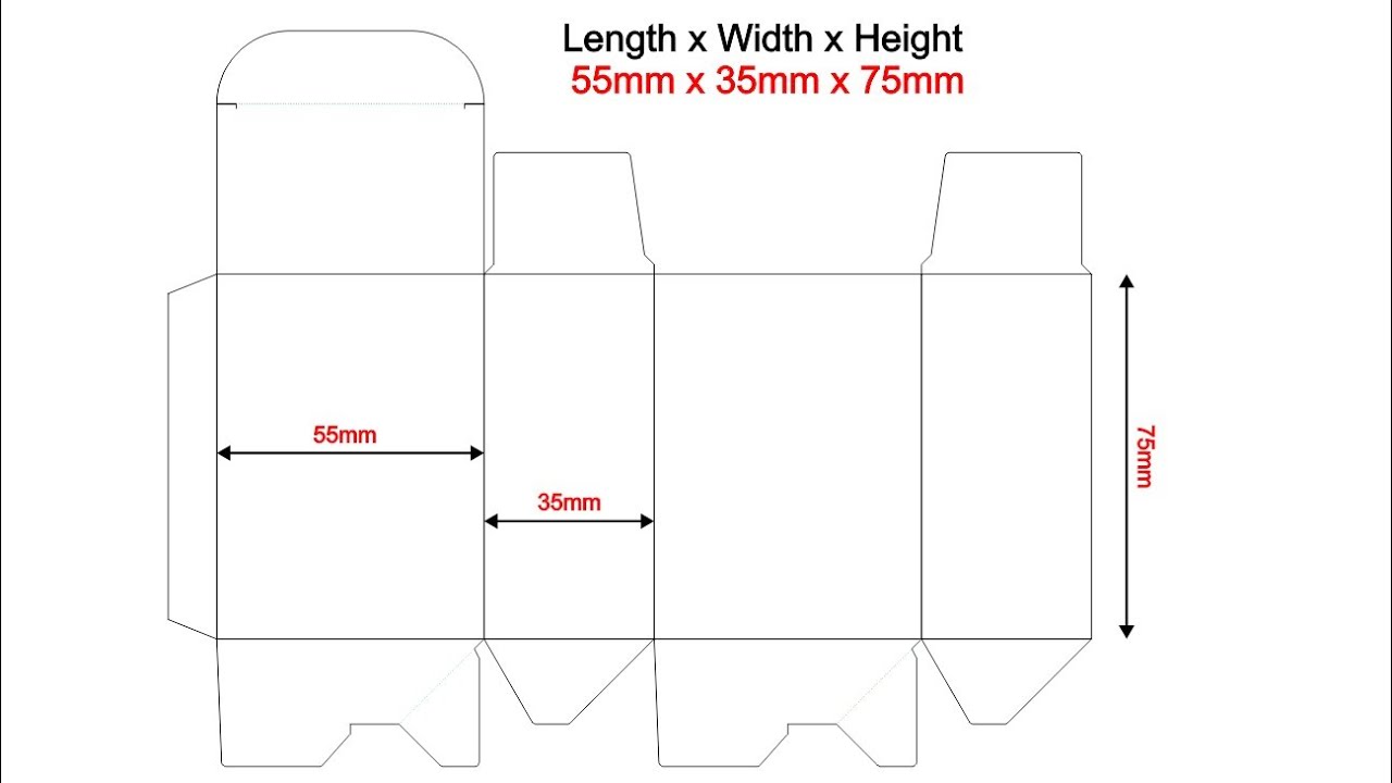 Auto lock bottom pasting box design in CorelDRAW | Coreldraw tutorial | Packaging box design  
