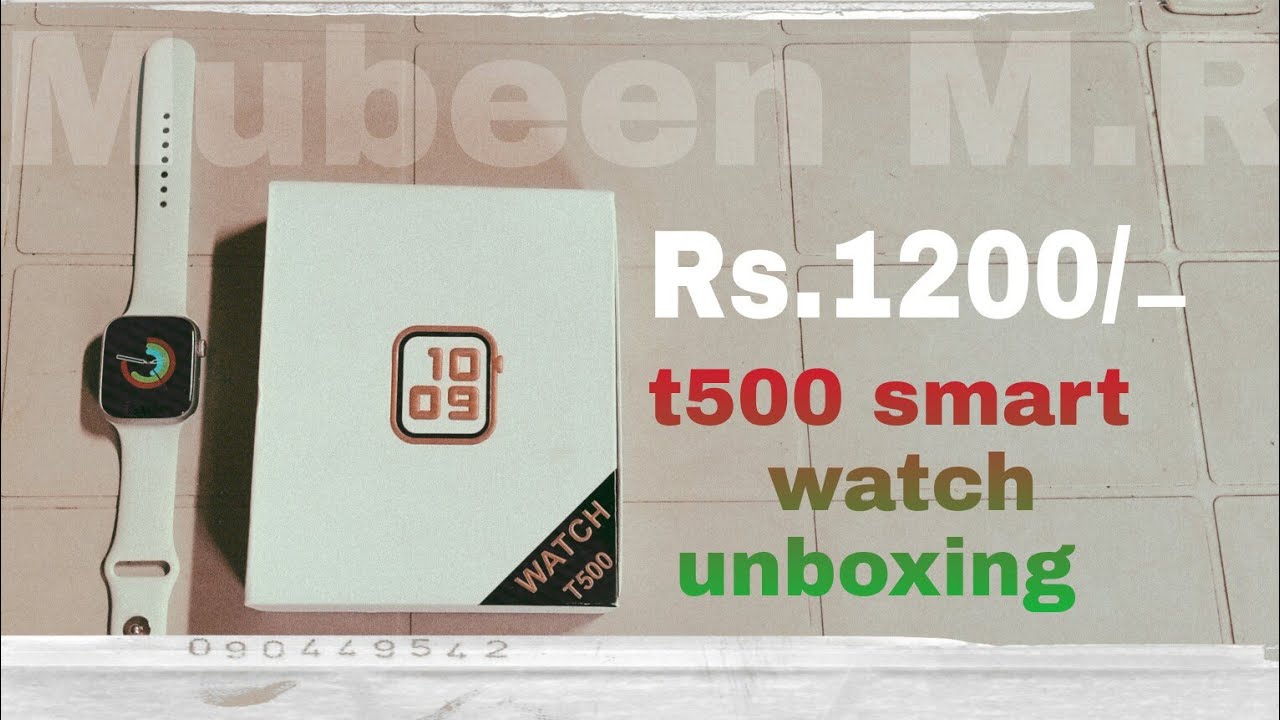 DARAZ PARCEL || T500 SMARTWATCH UNBOXING AND TESTING ❤️
