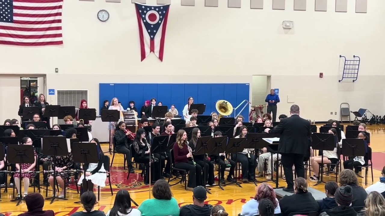 Niles Middle School Winter Concert 7th and 8th grade December 11, 2025