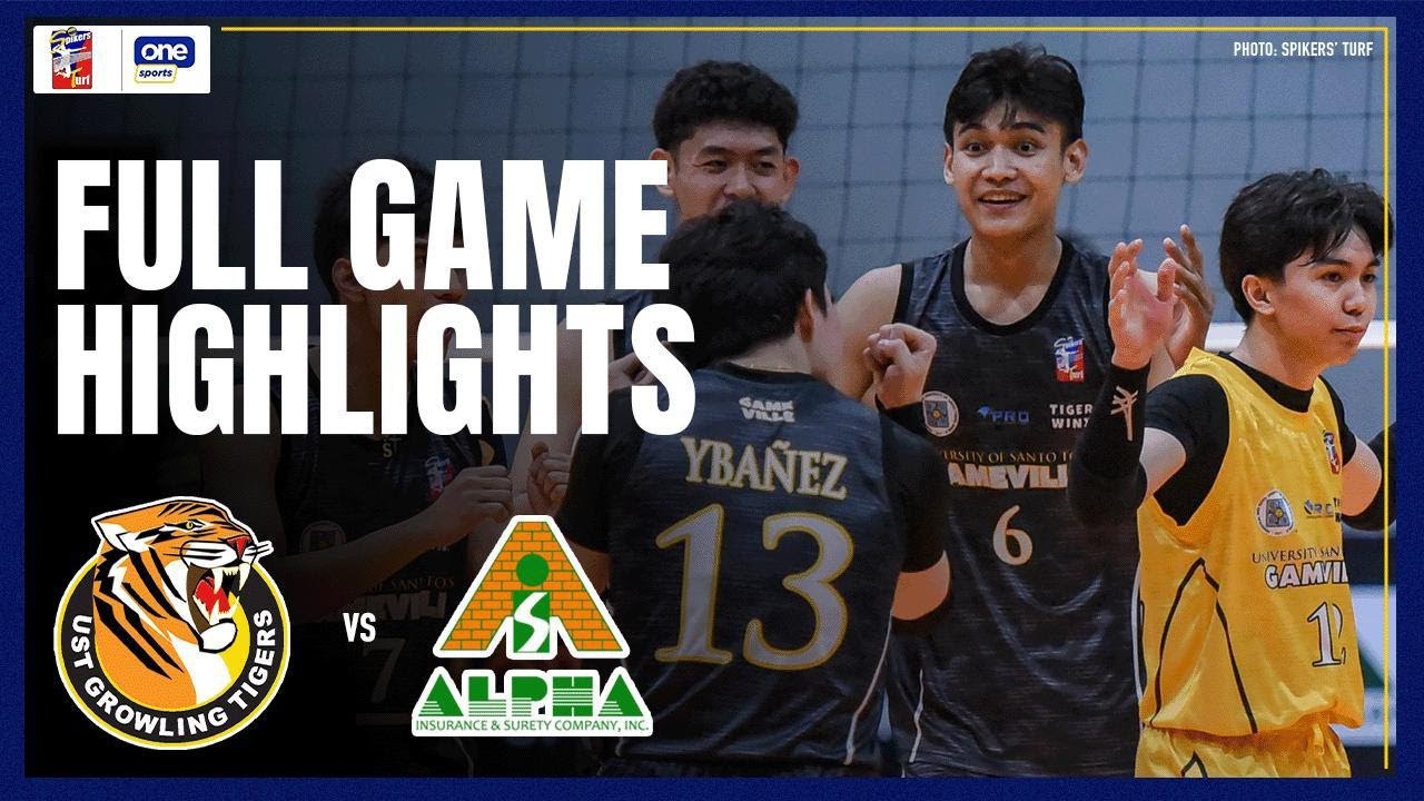 UST-GAMEVILLE vs ALPHA INSURANCE | FULL GAME HIGHLIGHTS | 2025 SPIKERS&rsquo; TURF INVITATIONAL CONFERENCE