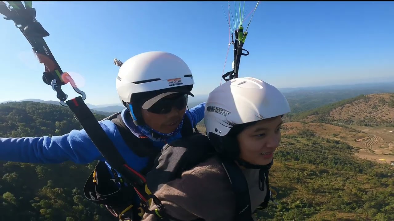 #paragliding tendum flying in shillong meghalaya mawlyindep# 