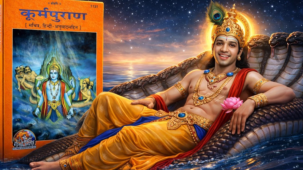 जब भगवान विष्णु बने कछुआ | कूर्म पुराण की संपूर्ण कहानी
