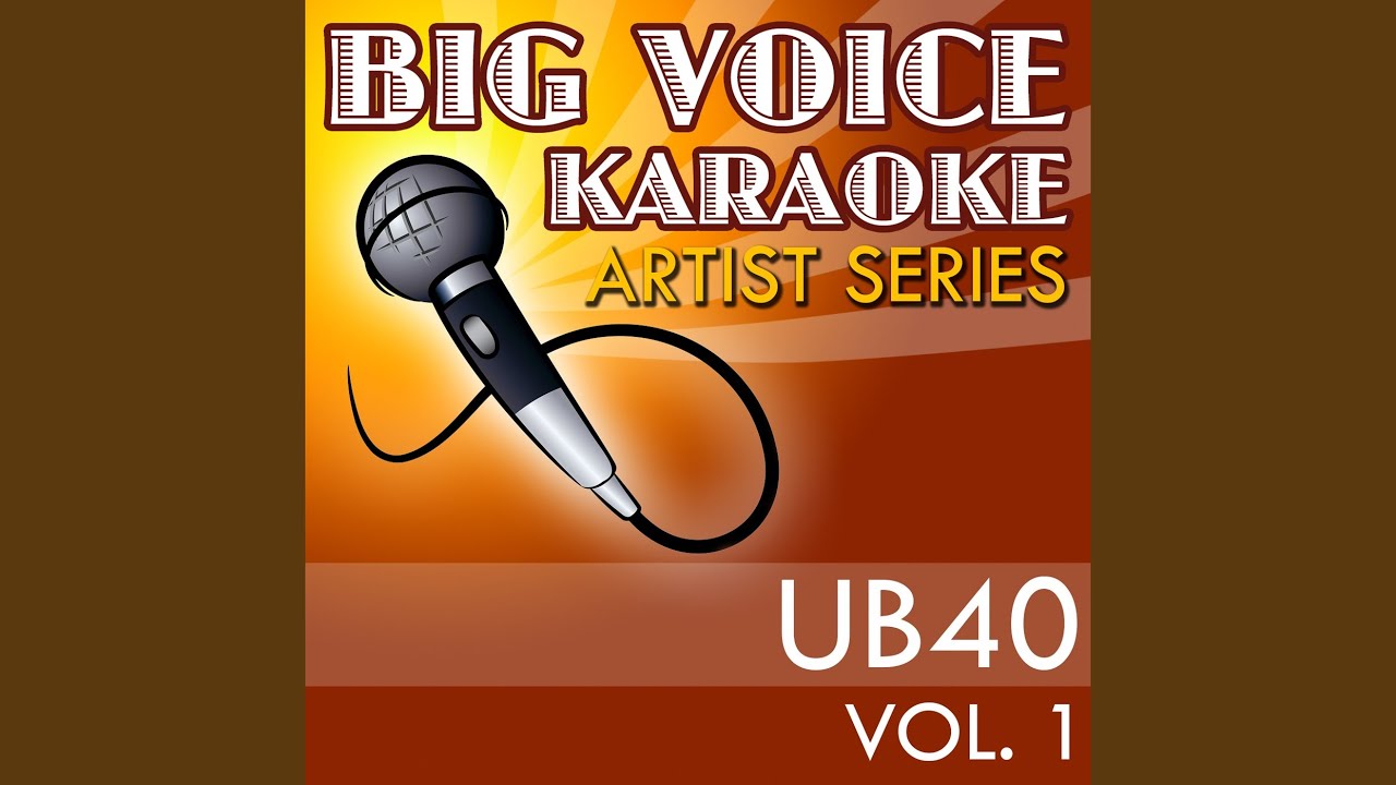 Keep On Moving (Live Arrangement) (In the Style of UB40) (Karaoke Version)