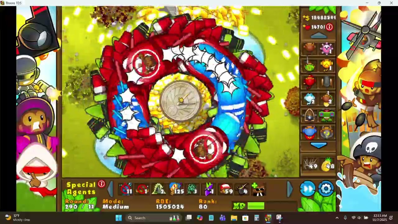 BTD5 - No Escape Freeplay Gameplay (Video 1)