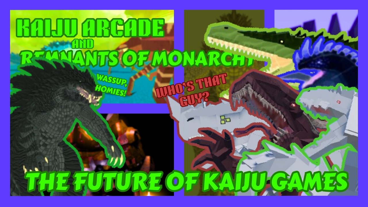 KAIJU ARCADE AND REMNANTS OF MONARCHY┃The Future of Kaiju Games