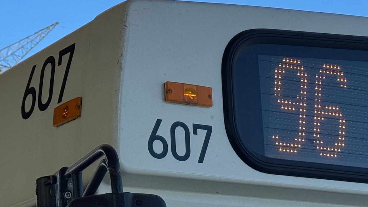 (Audio Recording) | York Region Transit 2005 New Flyer D40LF #607!