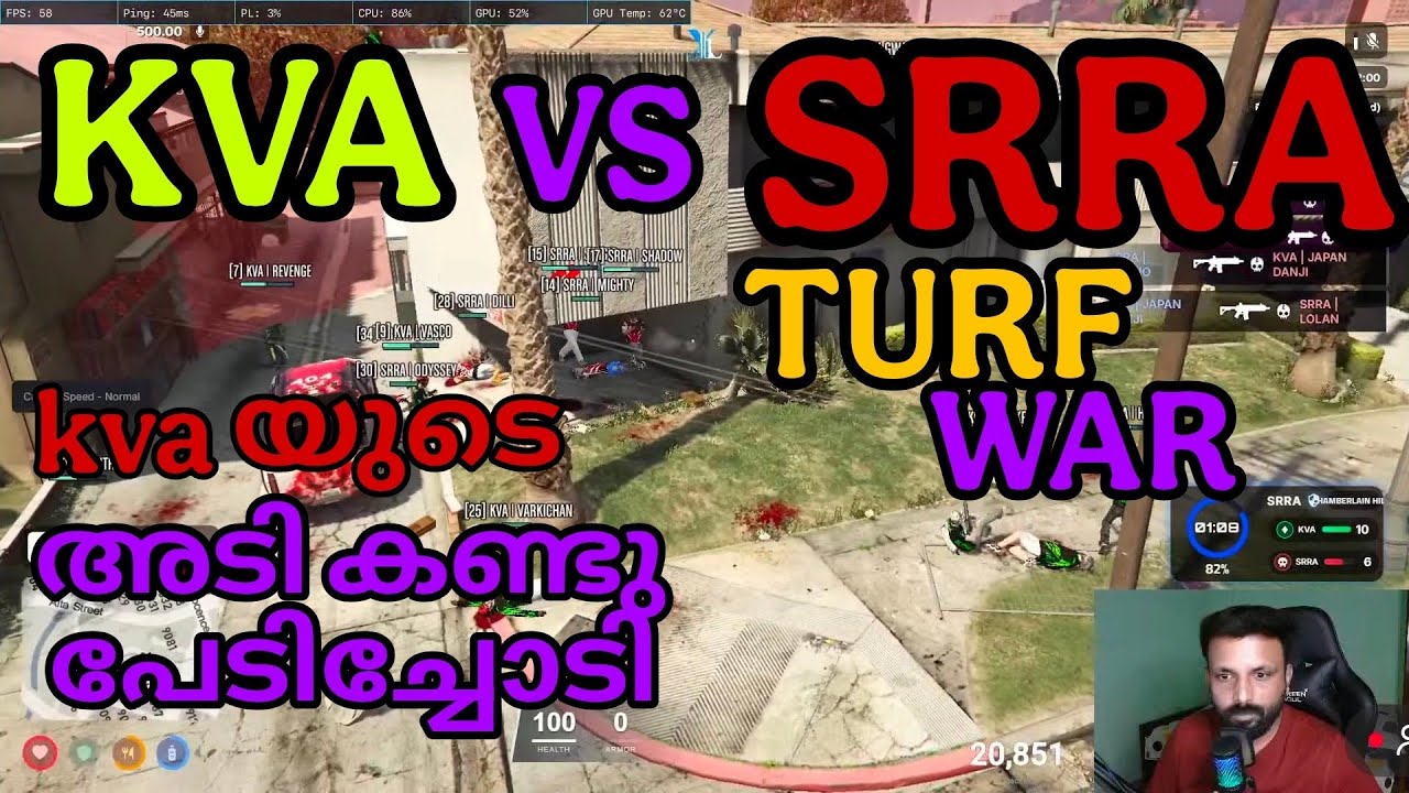 KVA VS SRRA TURF WAR@aadu_gamingyt @quaterbtw 