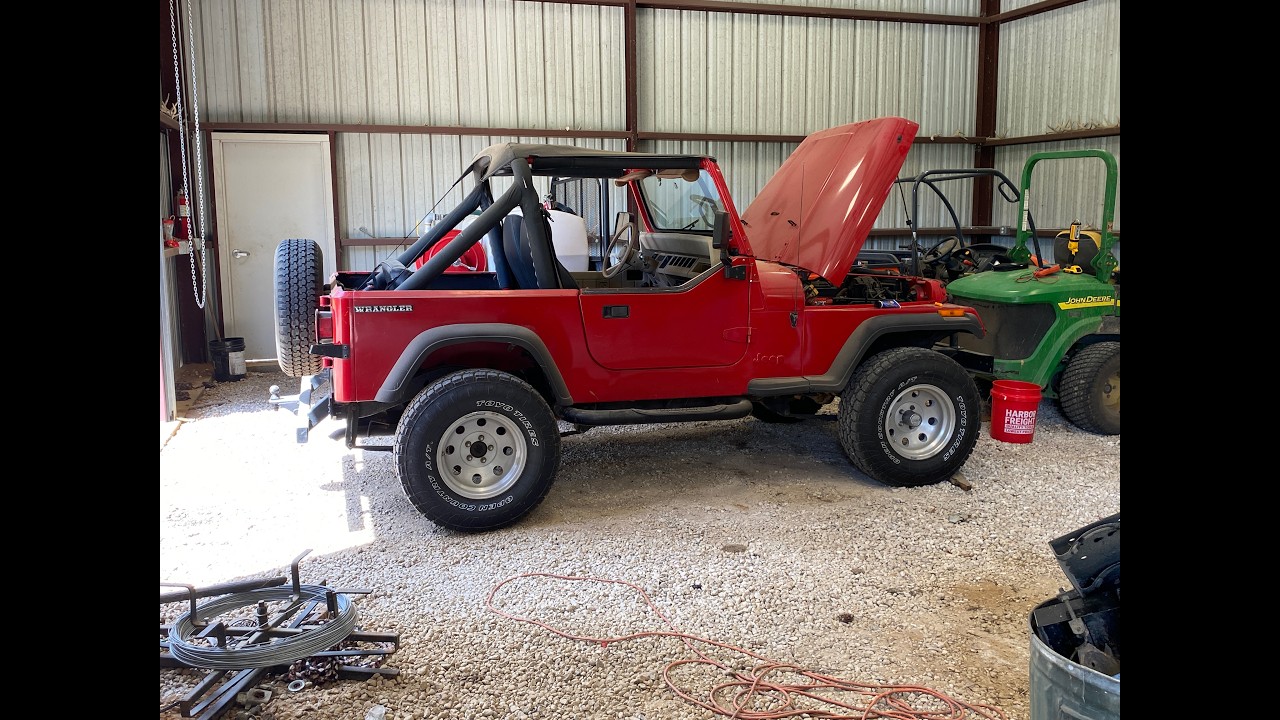 Заведётся ли он? Jeep Wrangler 1989 года #длинныйконтент #PEWDIEPIE