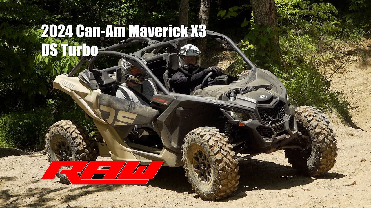 Can Am Maverick X3 DS Turbo Test RAW