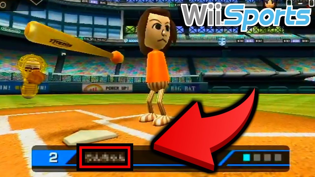 【神回】野球中に友達が名前バレしかけたｗｗ【Wii Sports】