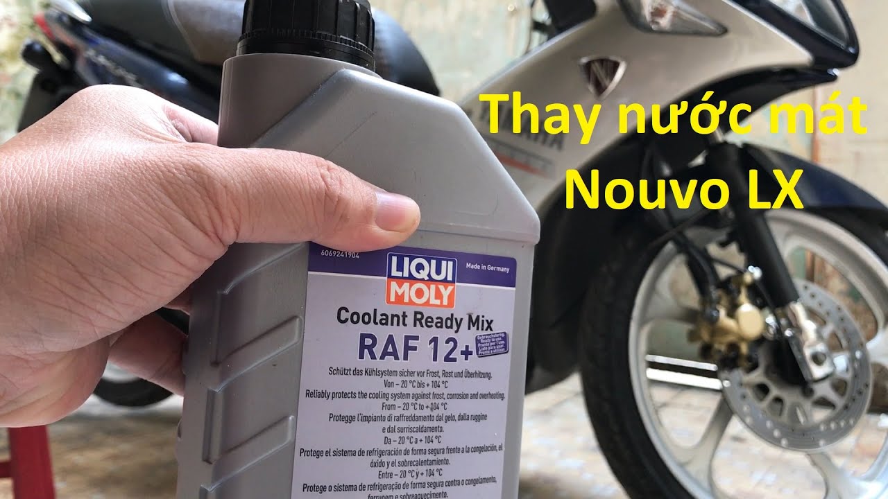 Thay Nước Mát Nouvo LX - Coolant replace